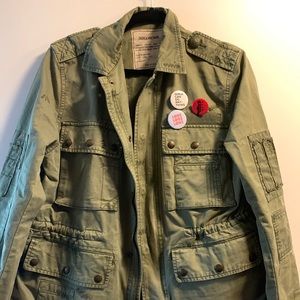 Zadig & Voltaire Army Jacket with detail